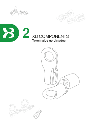 XB2. Terminales no aislados